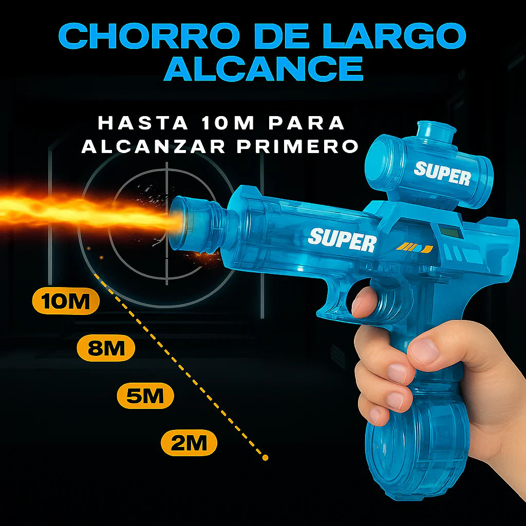 Pistola de agua eléctrica